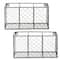 DII® Small Gray Wall Mount Chicken Wire Baskets, 2ct.